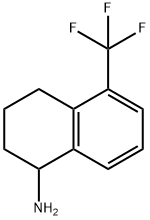 5-(TRIFLUOROMETHYL)-1,2,3,4-TETRAHYDRONAPHTHALEN-1-AMINE Struktur