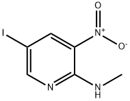 (5-Iodo-3-nitro-pyridin-2-yl)-methyl-amine Struktur