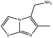 [(6-methylimidazo[2,1-b][1,3]thiazol-5-yl)methyl]amine Struktur