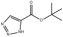 tert-Butyl 1H-1,2,3-triazole-4-carboxylate Struktur