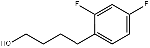 2,4-Difluoro-benzenebutanol Struktur