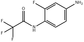 N-(4-AMINO-2-FLUOROPHENYL)-2,2,2-TRIFLUOROACETAMIDE Struktur