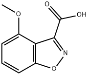 4-Methoxybenzo[d]isoxazole-3-carboxylic acid Struktur