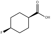 CIS-4-FLUOROCYCLOHEXANECARBOXYLIC ACID Struktur