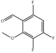 3,4,6-TRIFLUORO-2-METHOXYBENZALDEHYDE Struktur