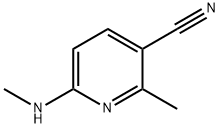 2-Methyl-6-methylamino-nicotinonitrile Struktur