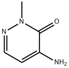 4-Amino-2-methyl-2H-pyridazin-3-one Struktur