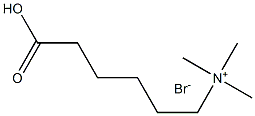 1-Pentanaminium, 5-carboxy-N,N,N-trimethyl-, bromide Struktur