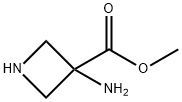 METHYL 3-AMINOAZETIDINE-3-CARBOXYLATE Struktur