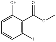 2-Hydroxy-6-iodo-benzoic acid methyl ester Struktur