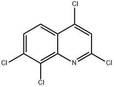 2,4,7,8-Tetrachloro-quinoline Struktur