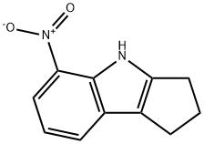 5-NITRO-1,2,3,4-TETRAHYDROCYCLOPENTA[B]INDOLE Struktur