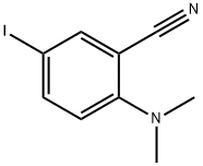 2-(DIMETHYLAMINO)-5-IODOBENZONITRILE Struktur