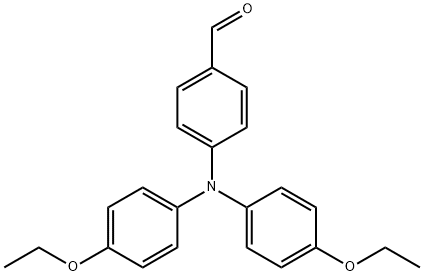 4-[Bis-(4-ethoxy-phenyl)-amino]-benzaldehyde Struktur