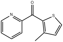 (3-METHYLTHIOPHEN-2-YL)(PYRIDIN-2-YL)METHANONE Struktur