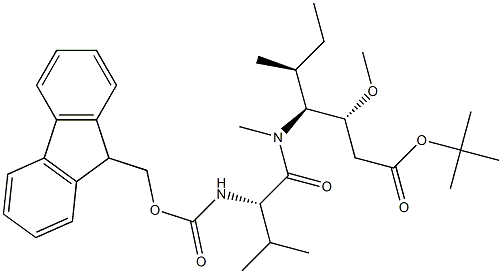 tert-butyl (3R,4S,5S)-4-((S)-2-((((9H-fluoren-9-yl)methoxy)carbonyl)amino)-N,3-dimethylbutanamido)-3-methoxy-5-methylheptanoate