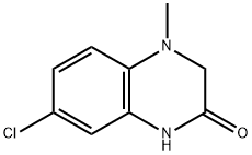 7-CHLORO-4-METHYL-3,4-DIHYDROQUINOXALIN-2(1H)-ONE Struktur