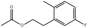 5-FLUORO-2-METHYLPHENETHYL ACETATE Struktur