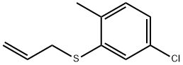 ALLYL(5-CHLORO-2-METHYLPHENYL)SULFANE Struktur