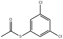 S-(3,5-DICHLOROPHENYL) ETHANETHIOATE Struktur