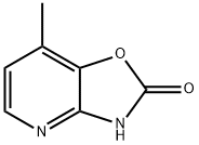 7-Methyl-3H-oxazolo[4,5-b]pyridin-2-one Struktur