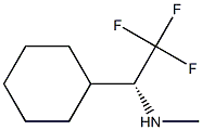 (R)-N-METHYL-1-CYCLOHEXYL-2,2,2-TRIFLUOROETHYLAMINE Struktur