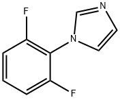 1-(2,6-DIFLUOROPHENYL)-1H-IMIDAZOLE Struktur