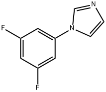 1-(3,5-DIFLUOROPHENYL)-1H-IMIDAZOLE Struktur