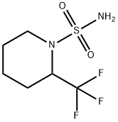 2-TRIFLUOROMETHYLPIPERIDINE SULFONAMIDE Struktur