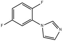 1-(2,5-DIFLUOROPHENYL)-1H-IMIDAZOLE Struktur