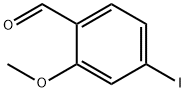 4-Iodo-2-methoxybenzaldehyde Struktur