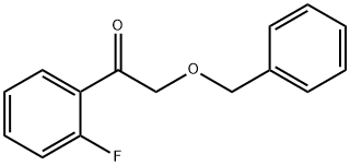 2-(BENZYLOXY)-1-(2-FLUOROPHENYL)ETHANONE Struktur