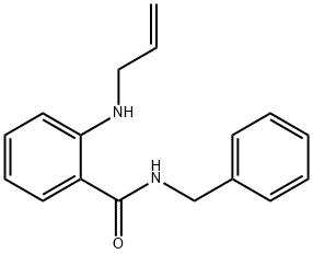 2-(ALLYLAMINO)-N-BENZYLBENZAMIDE Struktur