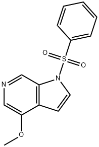 4-methoxy-1-(phenylsulfonyl)-1H-pyrrolo[2,3-c]pyridine|4-甲氧基-1-(苯磺酰基)-1H-吡咯并[2,3-c]吡啶