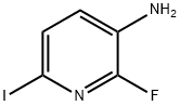 2-FLUORO-6-IODOPYRIDIN-3-AMINE Struktur