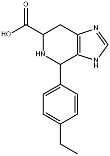 4-(4-ethylphenyl)-3H,4H,5H,6H,7H-imidazo[4,5-c]pyridine-6-carboxylic acid Struktur