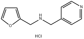 [(furan-2-yl)methyl][(pyridin-4-yl)methyl]amine dihydrochloride Struktur