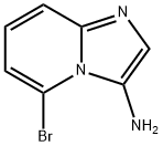 5-Bromo-imidazo[1,2-a]pyridin-3-ylamine Struktur