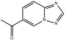 1-[1,2,4]Triazolo[1,5-a]pyridin-6-yl-ethanone Struktur