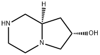 (7S,8aR)-octahydropyrrolo[1,2-a]piperazin-7-ol, 1429200-47-4, 結(jié)構(gòu)式