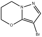 3-Bromo-6,7-dihydro-5H-pyrazolo[5,1-b][1,3]oxazine Struktur