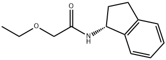 N-[(1R)-2,3-dihydro-1H-inden-1-yl]-2-ethoxyacetamide Struktur