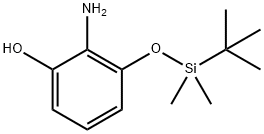 2-amino-3-((tert-butyldimethylsilyl)oxy)phenol Struktur