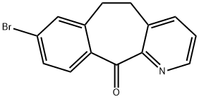 8-BROMO-5H-BENZO[5,6]CYCLOHEPTA[1,2-B]PYRIDIN-11(6H)-ONE Struktur