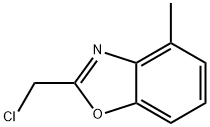 2-Chloromethyl-4-methyl-benzooxazole Struktur