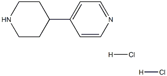 4-(4-piperidinyl)pyridine dihydrochloride Struktur