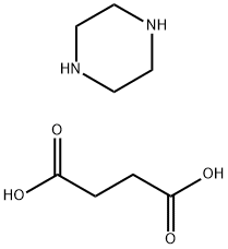 PIPERAZINE SUCCINATE Struktur