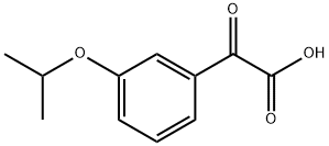 2-(3-ISOPROPOXYPHENYL)-2-OXOACETIC ACID Struktur