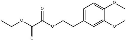 3,4-DIMETHOXYPHENETHYL ETHYL OXALATE Struktur