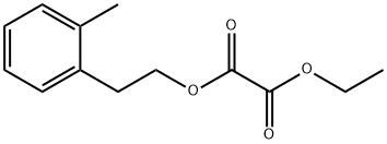 ETHYL 2-METHYLPHENETHYL OXALATE Struktur